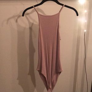 Light purple/lilac tank onesie
